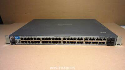 HP J9022A 2810-48G Gigabit Switch 48-Port 10/100/1000 + 4X SFP  INCL RACK MOUNTS
