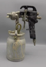 Sanborn Paint Sprayer Used For Cars, Metal, Etc. With Canister Air Gun 