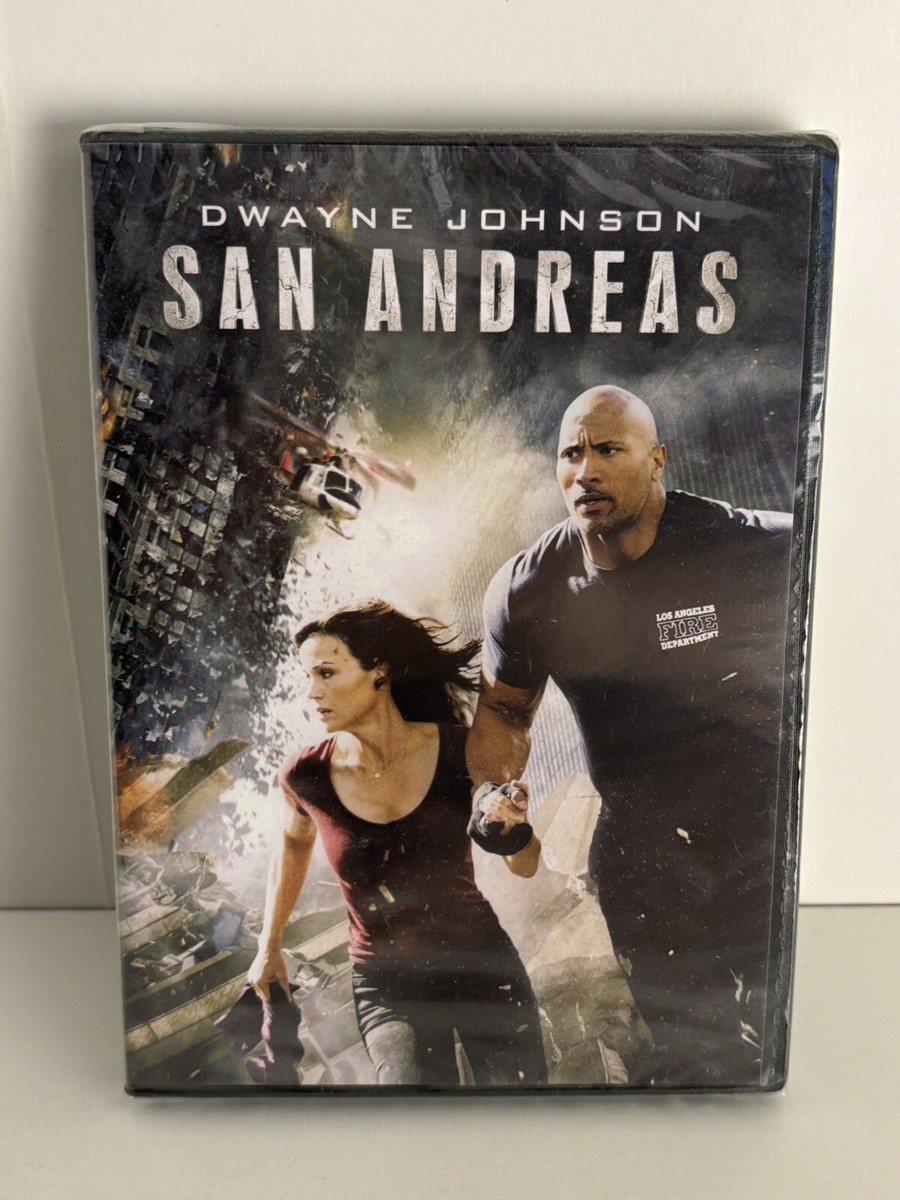 San Andreas On DVD With Dwayne The Rock Johnson New