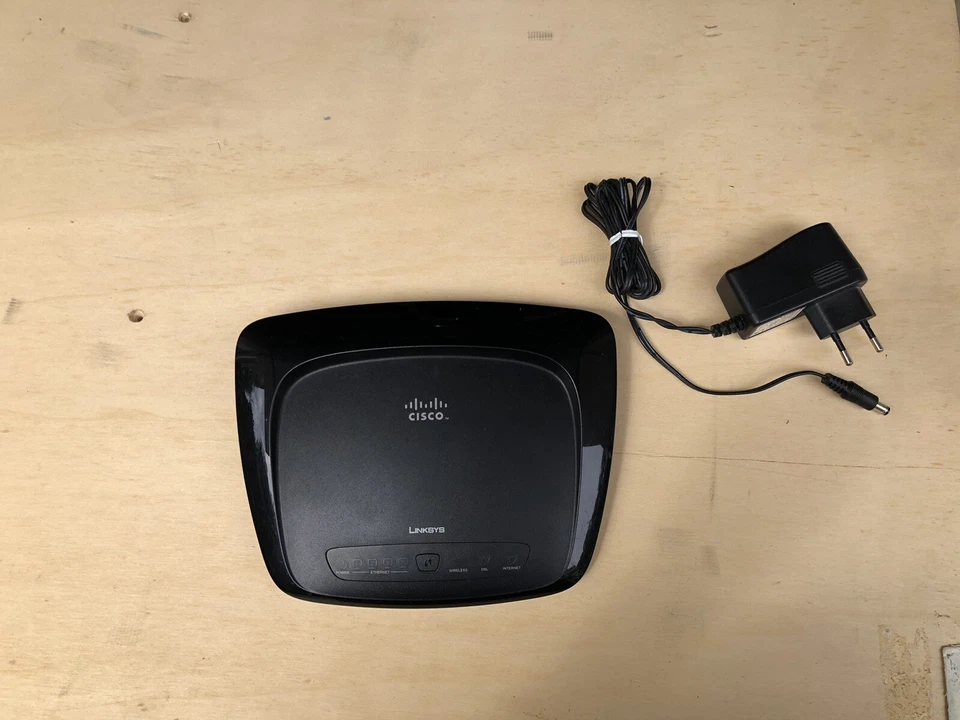 Routeur modem Linksys cisco sans fil-G ADSL2 + passerelle WAG54G2 - Photo 1/3
