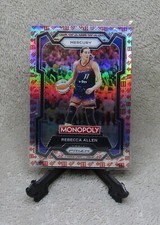 REBECCA ALLEN 2024 Panini WNBA Prizm Monopoly RED DICE PRIZMS SSP Card #18