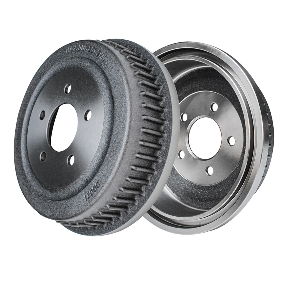 Rotores de freno de disco delanteros tambores traseros para Chrysler Town & Country Voyager Caravan Foto 3 de 4