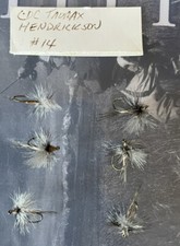 6 Solitude Fly Company CDC Thorax Hendrickson #14 Flies