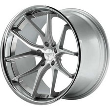 20 Ferrada Fr2 Silver Concave Wheels Rims Fits Q60 Coupe 20x9 20x10.5