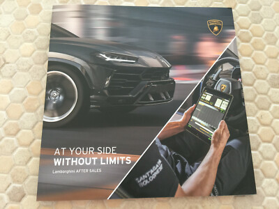 LAMBORGHINI AFTER SALES INFORMATION CUSTOMER BROCHURE USA EDITION 2020 NEW
