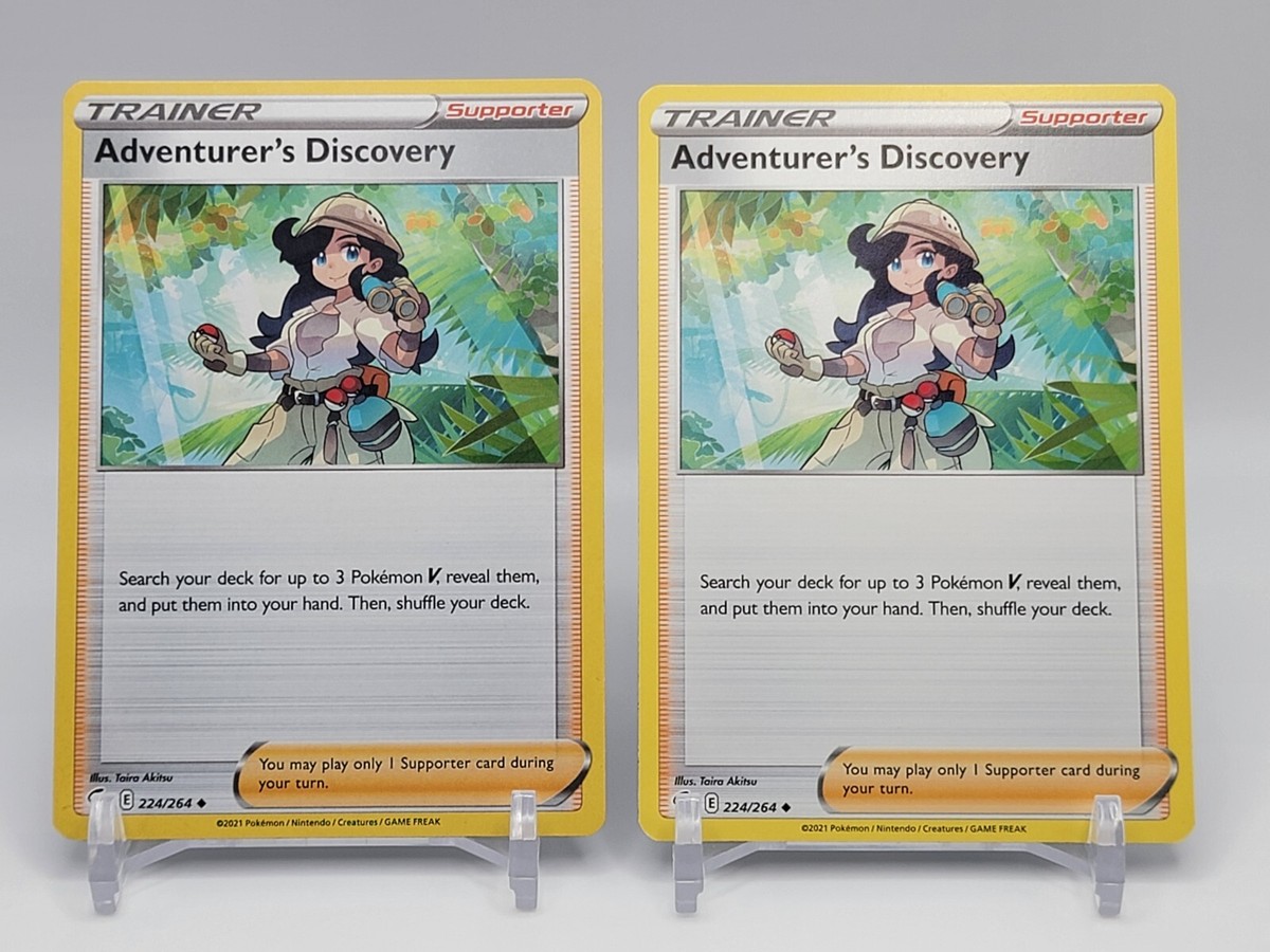 adventurer's discovery pokemon card Adventurer's Discovery #TG23 Prices | Pokemon Lost Origin
