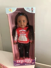 My Life 18” Doll Amelia Content Creator Brunette/Brown Skin African American