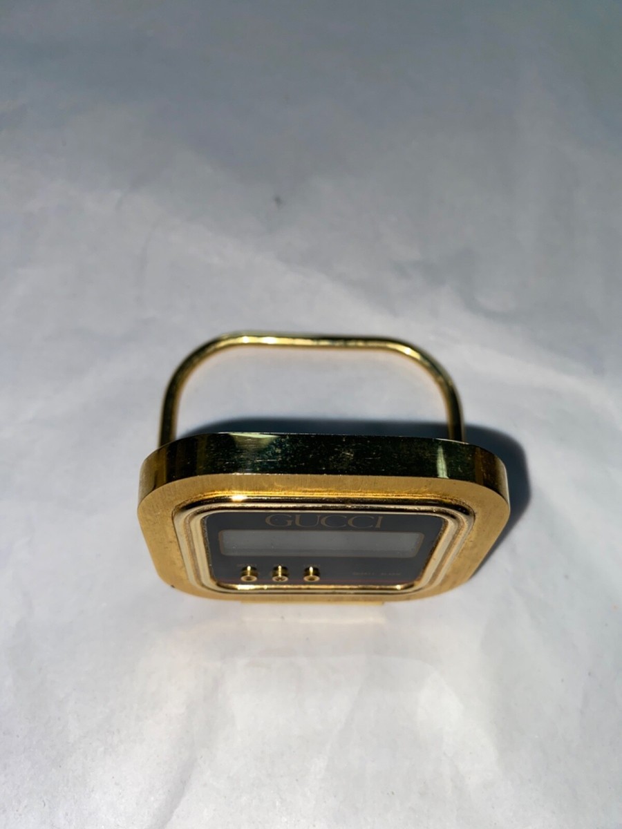 Gucci Vintage Desk Table Travel Alarm Clock READ | eBay