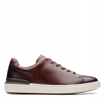 Clarks Courtlite Lace Dark Tan. Brand New. Mens Size: 7.5  display picture 1