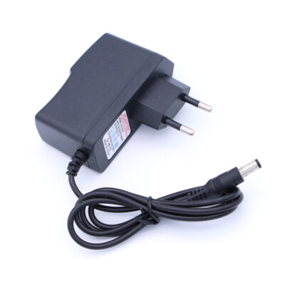  AC 100-240V DC 6V 1A 5,5 mm x 2,1 mm Netzteil Ladegerät mit EU-Plug Netzteil