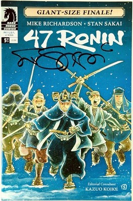 47 Ronin #5 (Dark Horse 2012) - Signed by Usagi Yojimbo Artist Stan Sakai w/COA