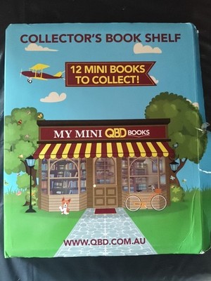 My Mini QBD Books Collector's Book Shelf Folder 12 Books Complete Australian