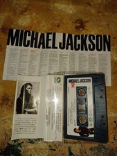 MICHAEL JACKSON / BAD Cassette Tape CBS/Himalaya Asia import, case, cover, Inser