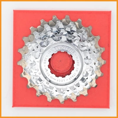 CAMPAGNOLO RECORD TITANIUM 9 SPEED CASSETTE 12 21 RENNRAD ZAHNRÄDER VINTAGE 9S - Bild 1 von 4