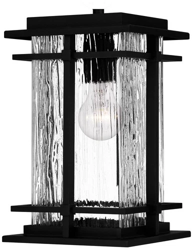 Quoizel McAlister 15 1/2" High Earth Black Outdoor Mini-Pendant Light - Picture 3 of 4