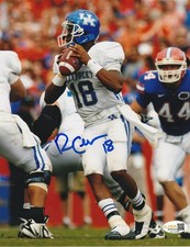RANDALL COBB KENTUCKY WILDCATS  JSA AUTHENTICATED ACTION SIGNED 8x10