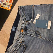 Jag Jeans  Size 14 W Ruby Mid Rise Straight Crop Denim Jean NWT