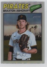 2026 Topps Heritage Chrome Refractor Braxton Ashcraft #134 1sl4