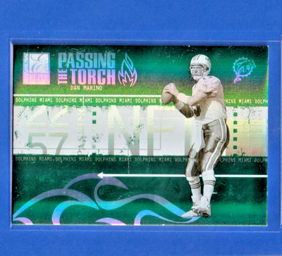 2005 Donruss Elite Passing the Torch Green #PT29 Dan Marino/Peyton Manning /250