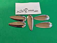 5 - 1/2 OZ METAL FISHING LURES WOBBEL CASTING SPOONS TROLLING blanks 2 - 7/8"