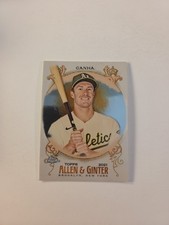 2021 Topps Allen & Ginter Chrome Card #291 Mark Canha Oakland Athletics