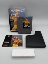 WWF WrestleMania (Nintendo NES, 1988) CIB Complete with Box and Manual