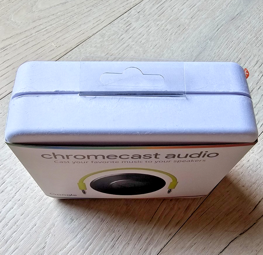 Google Chromecast Audio Media Streamer - RUX-J42 (Black) for sale