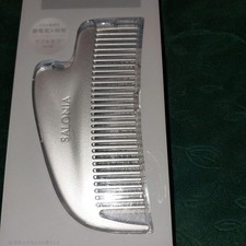 SALONIA GLOSSY CARE METAL KASSA COMB