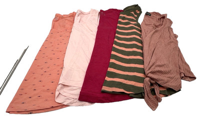 (5) EDDIE BAUER TANK TOPS WOMENS SIZE L DIFFERENT STYLES & COLORS