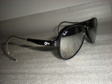 Occhiali da sole vintage Ray Ban gatti Bausch & Lomb GLACIER ARCTIC MANCANTI LATO PELLE