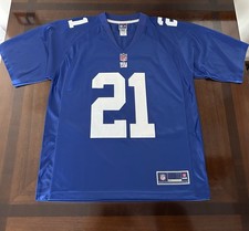Pro Line New York Giants Jersey (Landon Collins #21) NFL Blue Men’s Size Large