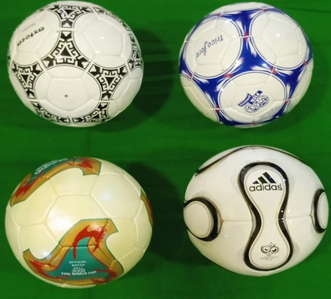 Adidas Historical FIFA World Cup Soccer Ball 4 pcs Set Football