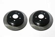 A Pair Rear Brake Disc Rotors for Jeep 2006-10 Commander 2005-10 Grand Cherokee