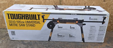 ToughBuilt TB-S510 Universal Mitre Saw Stand 195cm Extending Supp Arms FREEPOST