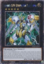 Number S39: Utopia the Lightning - RA04-EN174 - NM - Platinum Secret Rare