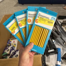 4 packs Pen + Gear Penciles