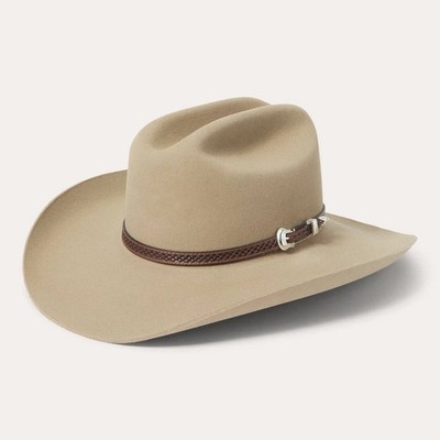 Men s Western Cowboy Hat Wool Felt Marshall 4X Durable Casual Style Sizes.
