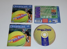VIRTUA TENNIS, TEE OFF & UEFA STRIKER for the Sega Dreamcast - UK PAL Versions