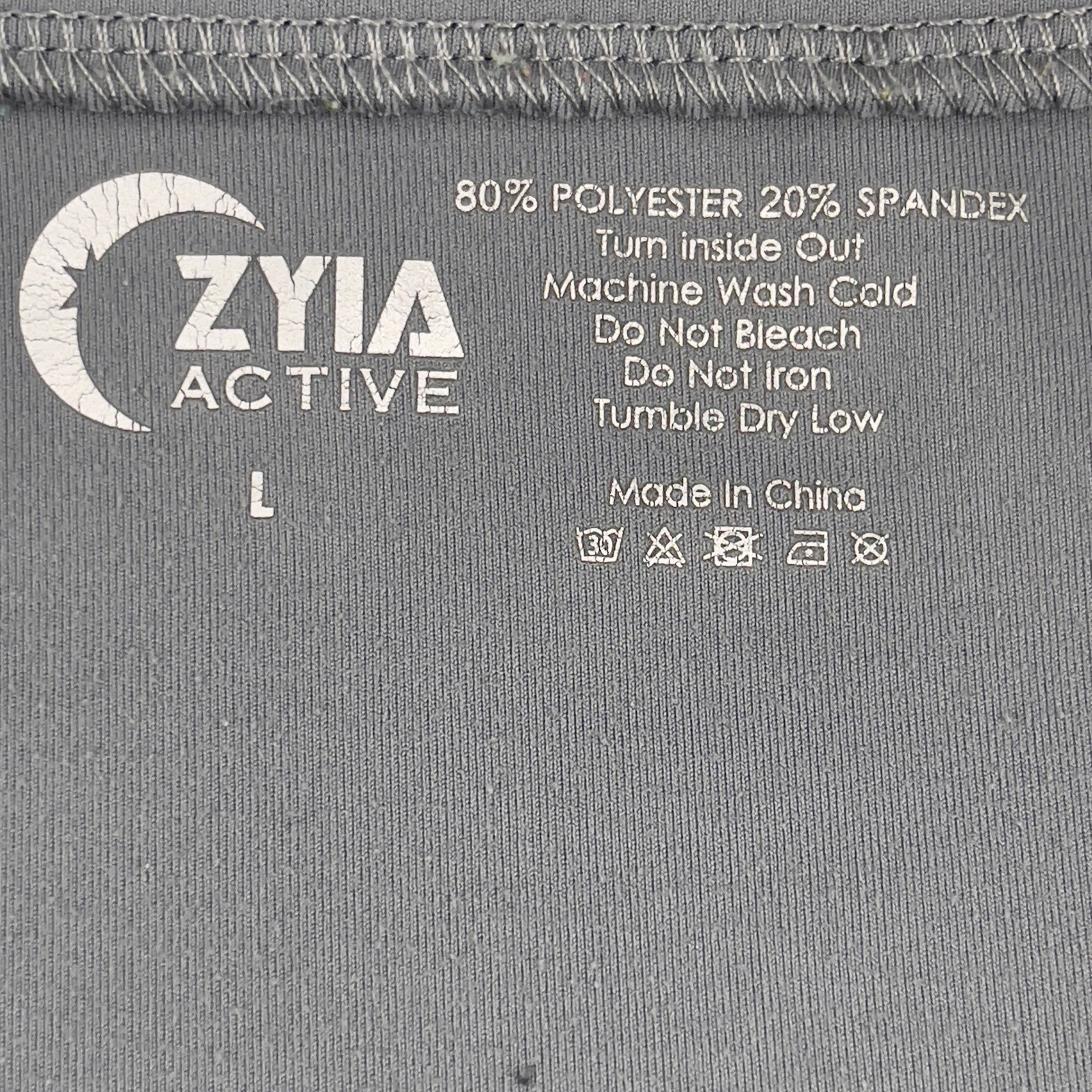 ZYIA Active Gray Half Zip Pullover Jacket Women's… - image 4