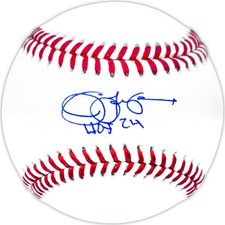 Jim Leyland Autographed Signed MLB Baseball Detroit Tigers 