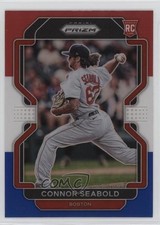 2022 Panini Prizm Red White & Blue Prizm Connor Seabold #86 2k3