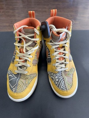 Nike Dunk High Somos Familia Yellow Black Dark Orange DZ5354-045