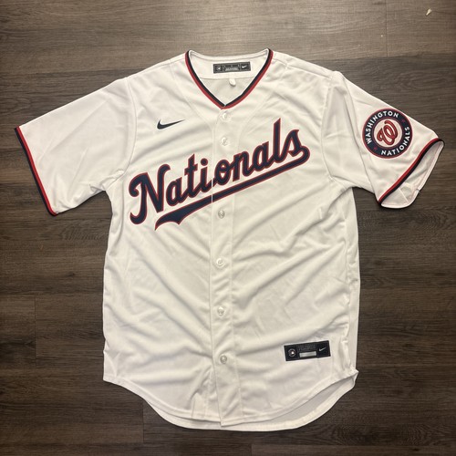 Washington Nationals Blank Nike Jersey Sz Adult Medium MLB Baseball
