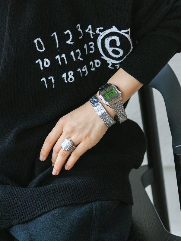 アクセサリー TIMEX MM6 Maison Margiela Ring Watch SM timex releases MM6 maison margiela steel watch that fits