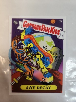 2022 Topps X Ermsy Entertainment Blend GPK B Short Print JAY DECAY TED #2B SP