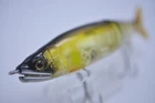 Gan Craft Jointed Claw 128 Floating 3/4oz Glide Bait Kogane Golden Ayu Excellent
