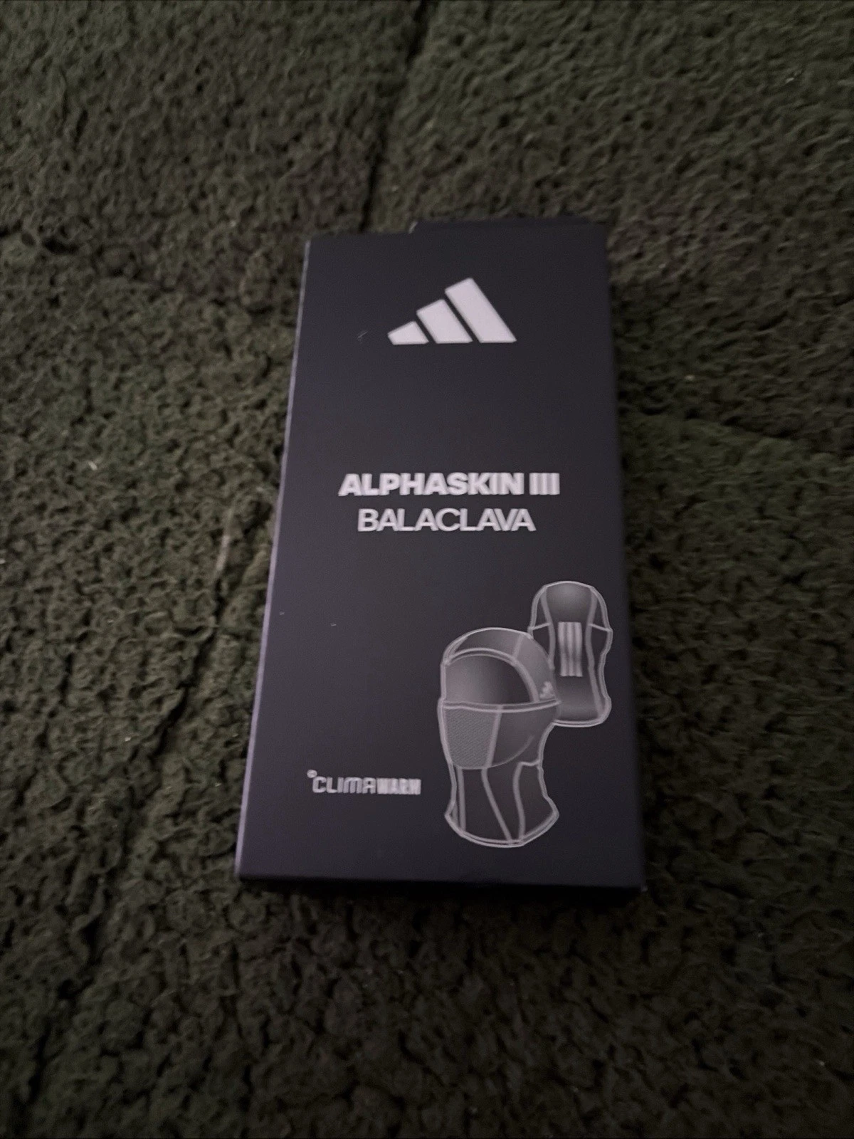 Adidas Alphaskin III Balaclava Black Hood Reflective Ski Mask New In Box Shiesty