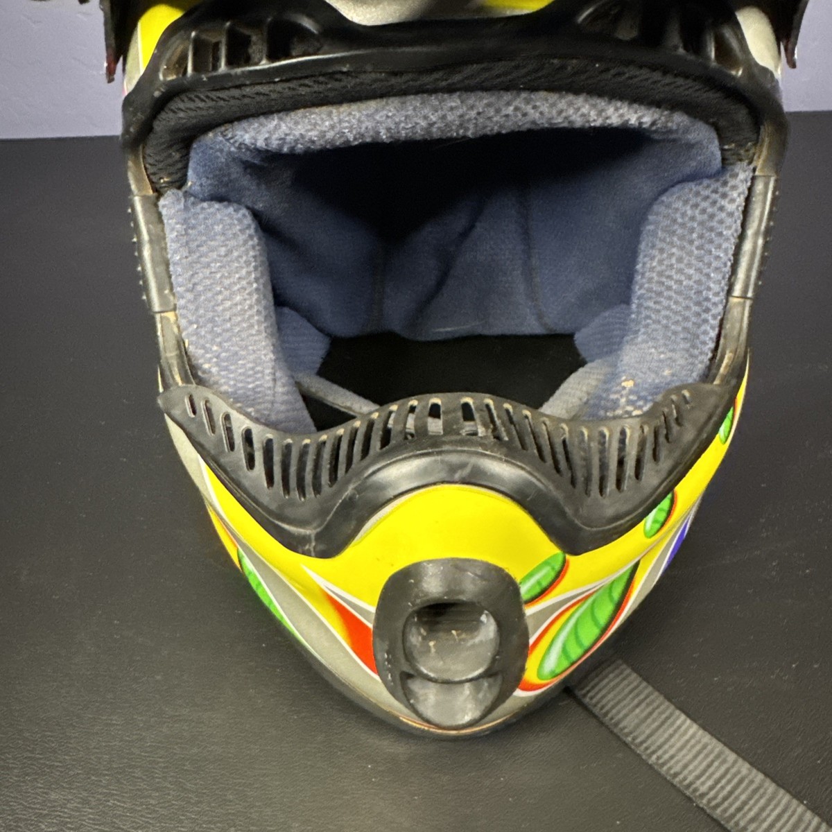 Bell moto 6ベルモト6 レプリカヘルメットJEREMY McGrath BELL MOTO 6 JEREMY MCGRATH SHOWTIME HELMET 1995 *** | eBay