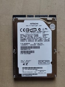 Hitatchi HTS541616J9SA00 160GB 2,5" HDD Festplatte 5400rpm 8MB SATA II