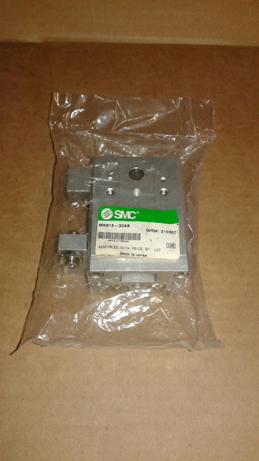 SMC MXS16-30AS PNEUMATIC CYLINDER Sealed in Factory Packaging img